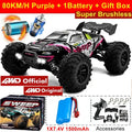 4WD RTR Brushless RC Car - 80KM/H High-Speed Off-Road Truck for Adults & Kids - Awesome Marketplace