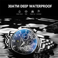 POEDAGAR Luxury Sport Watch for Men  Top Brand, Stainless Steel, Waterproof, and Fashionable Quartz Wristwatch Awesome Markeplace