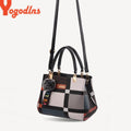 Yogodlns New Luxury Handbag Women Stitching Wild Messenger Bags Awesome Markeplace