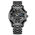 POEDAGAR Luxury Sport Watch for Men  Top Brand, Stainless Steel, Waterproof, and Fashionable Quartz Wristwatch Awesome Markeplace