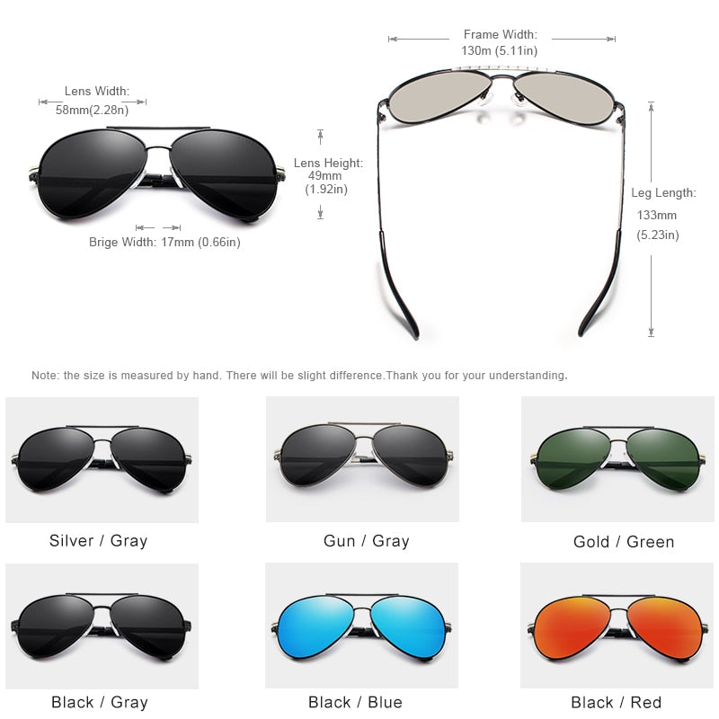 KINGSEVEN New Design HD Polarized Sunglasses for Men: Aviation Alloy Frame with UV400 Protection Awesome Markeplace