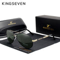 KINGSEVEN New Design HD Polarized Sunglasses for Men: Aviation Alloy Frame with UV400 Protection Awesome Markeplace