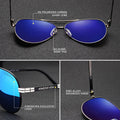 KINGSEVEN New Design HD Polarized Sunglasses for Men: Aviation Alloy Frame with UV400 Protection Awesome Markeplace