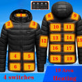 Heated Jacket Men Electric Heating Jackets Heated Down Coat Men Women Clothing Winter Heatable Cotton Jacket Veste Awesome Markeplace