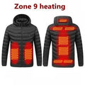 Heated Jacket Men Electric Heating Jackets Heated Down Coat Men Women Clothing Winter Heatable Cotton Jacket Veste Awesome Markeplace