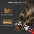 2 in 1 Rotating Hot Air Brush Automatic Hair Dryer Volumizer & Styler - Awesome Marketplace