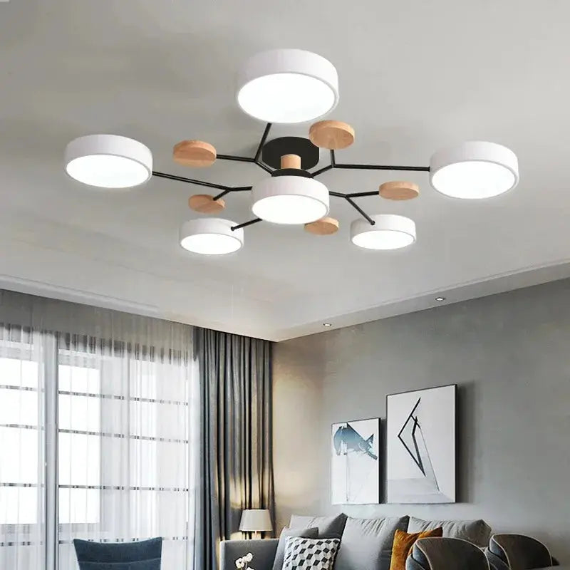 IRALAN Modern Ceiling lamp chandelier lights Macaron color LED Hanging lamps for ceiling lamps for room kitchen living room Awesome Markeplace