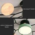 IRALAN Modern Ceiling lamp chandelier lights Macaron color LED Hanging lamps for ceiling lamps for room kitchen living room Awesome Markeplace