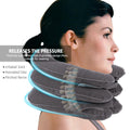 Experience Relief with the Inflatable Air Cervical Neck Traction Device  Neck Pain Solution at Your Fingertips Tan Aphrodite