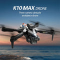 KBDFA K10 Max Drone - 4K, 8K Triple Camera, Wide Angle, Obstacle Avoidance RC Quadcopter