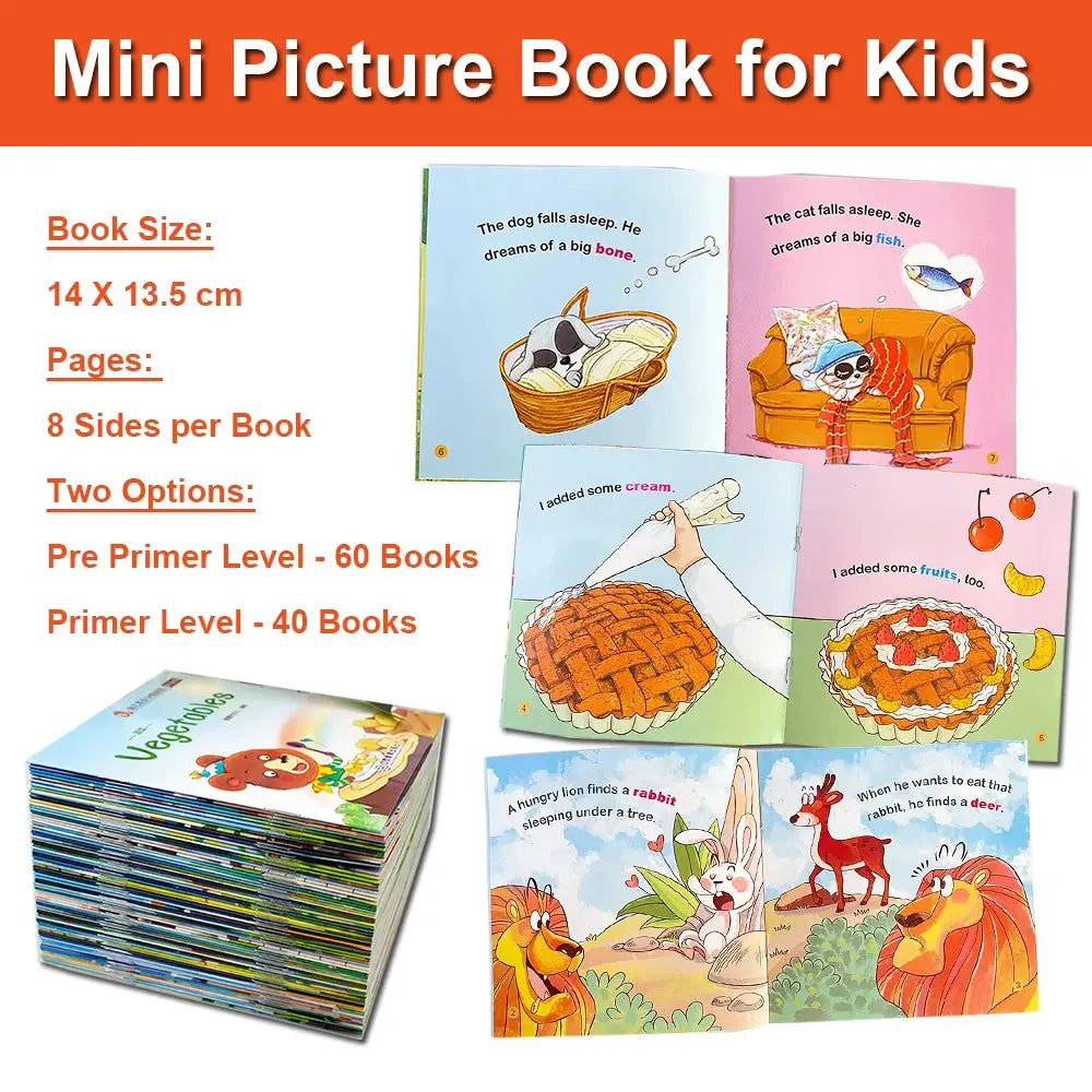 Kids English Words Learning Picture Books Montessori Bedtime Reading Pocket Book Enlightenment of Early Childhood Teaching AIds Awesome Markeplace