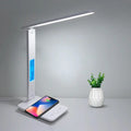 LAOPAO 10W Qi Wireless Charging LED Desk Lamp with USB Port, Sliding Dimmer, Auto Timer & Night Light - Awesome Marketplace