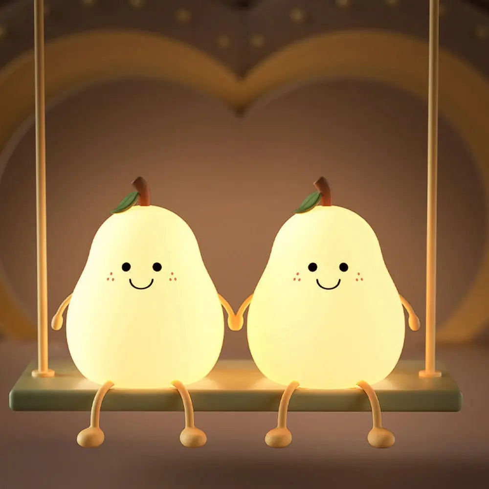 LED Pear Night Light Awesome Markeplace