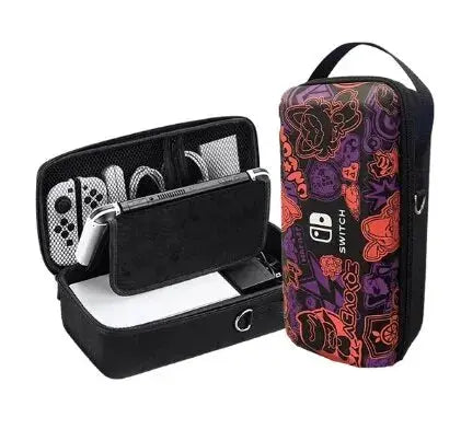 Data Frog NINTENDO Switch OLED/LITE Handheld Storage Bag - Portable PU Travel Case - Awesome Marketplace