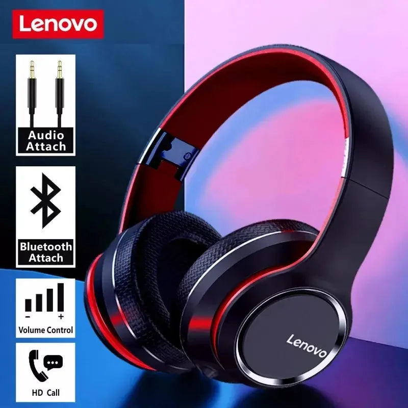 Lenovo HD200 Wireless Gaming Headset: Foldable, Over-ear, HIFI Stereo, Noise Cancellation Awesome Markeplace