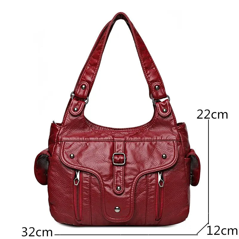 Luxury Women's Leather Handbags: Soft, Spacious, High-Quality Awesome Markeplace