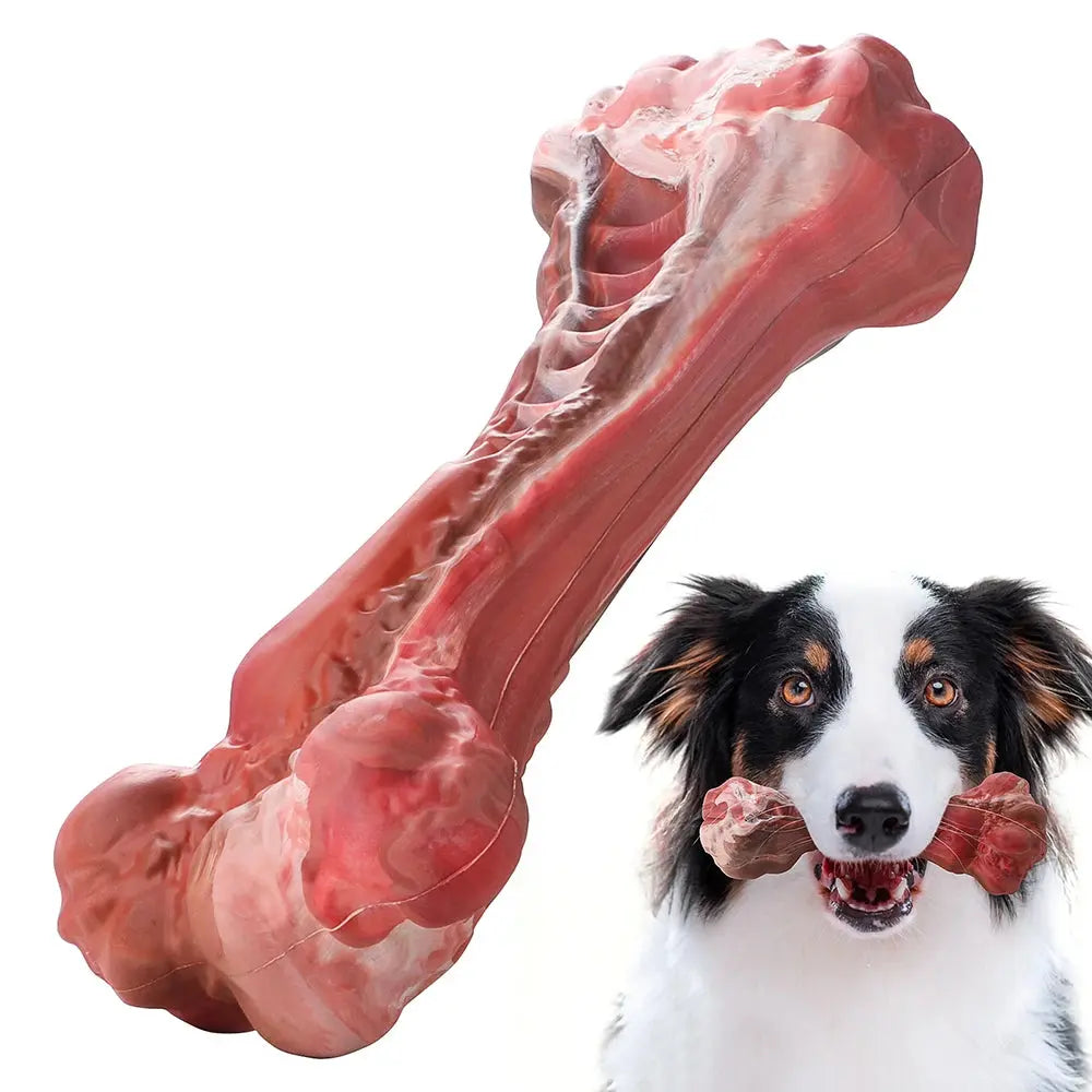 MASBRILL Dog Toys Aggressive Chewers Large Dogs Bone-Shaped Indestructible Dog Toys Nylon Interactive Dog Toys Teeth Cleaning Awesome Markeplace