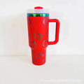 Hello Kitty Thermal Cup - MINISO Sanrio 40oz Vacuum Insulated Tumbler with Straw - Awesome Marketplace