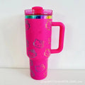 Hello Kitty Thermal Cup - MINISO Sanrio 40oz Vacuum Insulated Tumbler with Straw - Awesome Marketplace