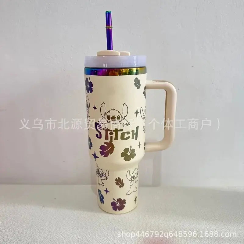 Hello Kitty Thermal Cup - MINISO Sanrio 40oz Vacuum Insulated Tumbler with Straw - Awesome Marketplace