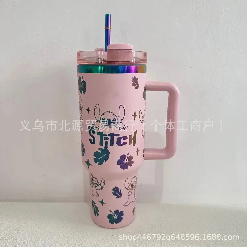 Hello Kitty Thermal Cup - MINISO Sanrio 40oz Vacuum Insulated Tumbler with Straw - Awesome Marketplace