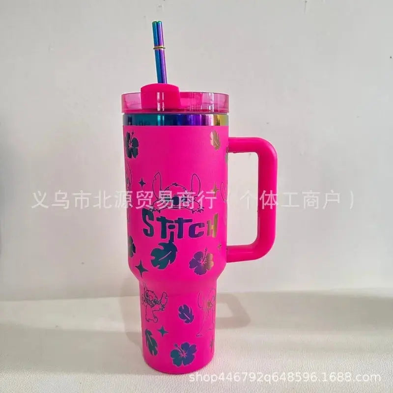 Hello Kitty Thermal Cup - MINISO Sanrio 40oz Vacuum Insulated Tumbler with Straw - Awesome Marketplace