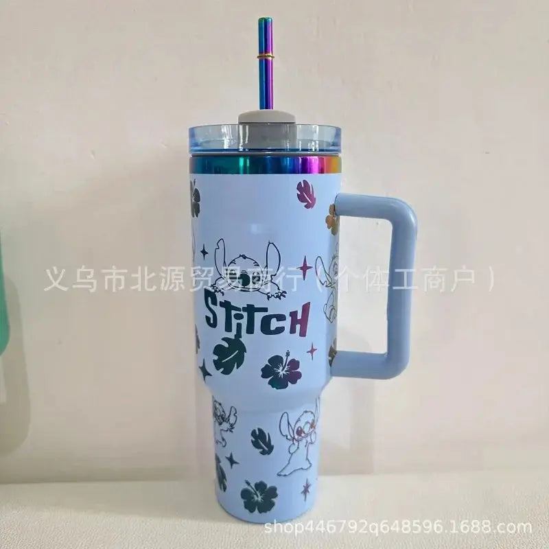 Hello Kitty Thermal Cup - MINISO Sanrio 40oz Vacuum Insulated Tumbler with Straw - Awesome Marketplace