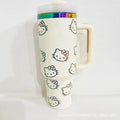 Hello Kitty Thermal Cup - MINISO Sanrio 40oz Vacuum Insulated Tumbler with Straw - Awesome Marketplace