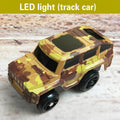 Magical Track Racing Cars With LED Lights DIY Plastic Racing Track Glowing In The Dark Creative Gifts Toys For Children - Awesome Markeplace