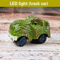 Magical Track Racing Cars With LED Lights DIY Plastic Racing Track Glowing In The Dark Creative Gifts Toys For Children - Awesome Markeplace