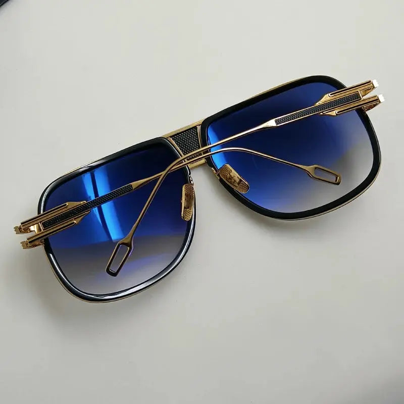 New Grandmaster Classic Five Big Frame Women/Men Sunglasses Fashion Top Quality Gradient Rimless Sun Glasses Mirror Gafas Oculos Awesome Markeplace