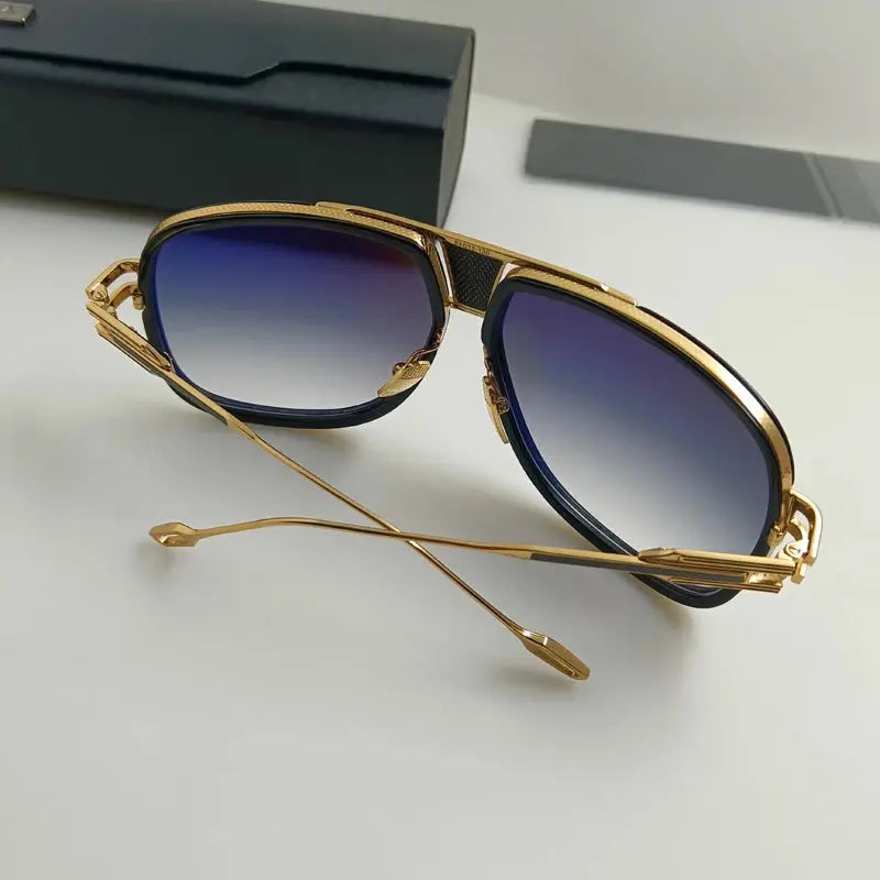 New Grandmaster Classic Five Big Frame Women/Men Sunglasses Fashion Top Quality Gradient Rimless Sun Glasses Mirror Gafas Oculos Awesome Markeplace