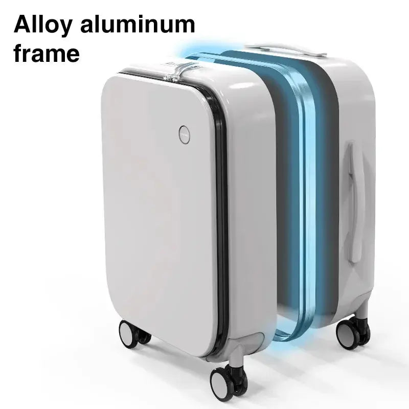 Mixi Patent Design Aluminum Frame Suitcase Carry On Rolling Luggage Beautiful Boarding Cabin 18 20 24 Inch M9260 Awesome Markeplace