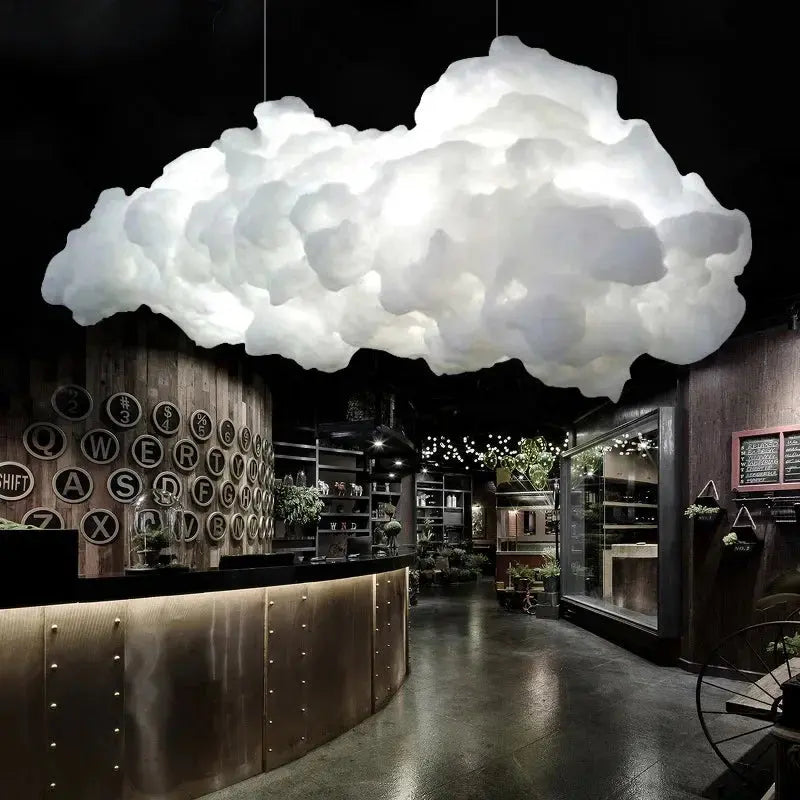 Modern Floating Cloud Led Pendant Light Living Dining Room Chandelier Lighting Bedroom Lampara Restaurant Hanging Lamp Luminaire Awesome Markeplace