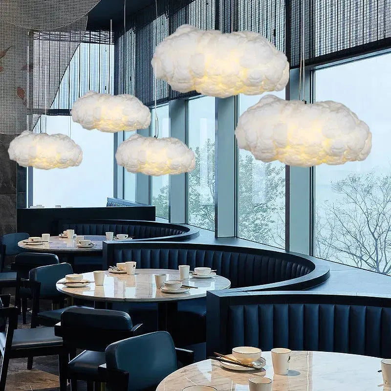 Modern Floating Cloud Led Pendant Light Living Dining Room Chandelier Lighting Bedroom Lampara Restaurant Hanging Lamp Luminaire Awesome Markeplace