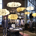 Cloud-Shaped LED Pendant Light - Modern Bedroom Lampara & Restaurant Hanging Lamp - Awesome Marketplace