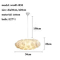 Cloud-Shaped LED Pendant Light - Modern Bedroom Lampara & Restaurant Hanging Lamp - Awesome Marketplace