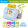 Montessori Flash Cards Machine - Electronic Audio Book for Early Learning English - Awesome Marketplace