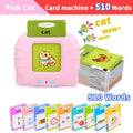 Montessori Flash Cards Machine - Electronic Audio Book for Early Learning English - Awesome Marketplace