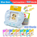 Montessori Flash Cards Machine - Electronic Audio Book for Early Learning English - Awesome Marketplace