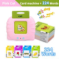 Montessori Flash Cards Machine - Electronic Audio Book for Early Learning English - Awesome Marketplace