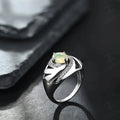 Natural Opal October Birthstone Elegant Ring for Women & Girls 925 Sterling Silver Fine Jewelry Birthday Party Gift Awesome Marketplace