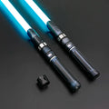 TXQSABER Heavy Dueling RGB / Neo Pixel Smooth Lightsaber Colors Changing Metal Hilt Lock up Blaster Laser Jedi Sword Awesome Markeplace