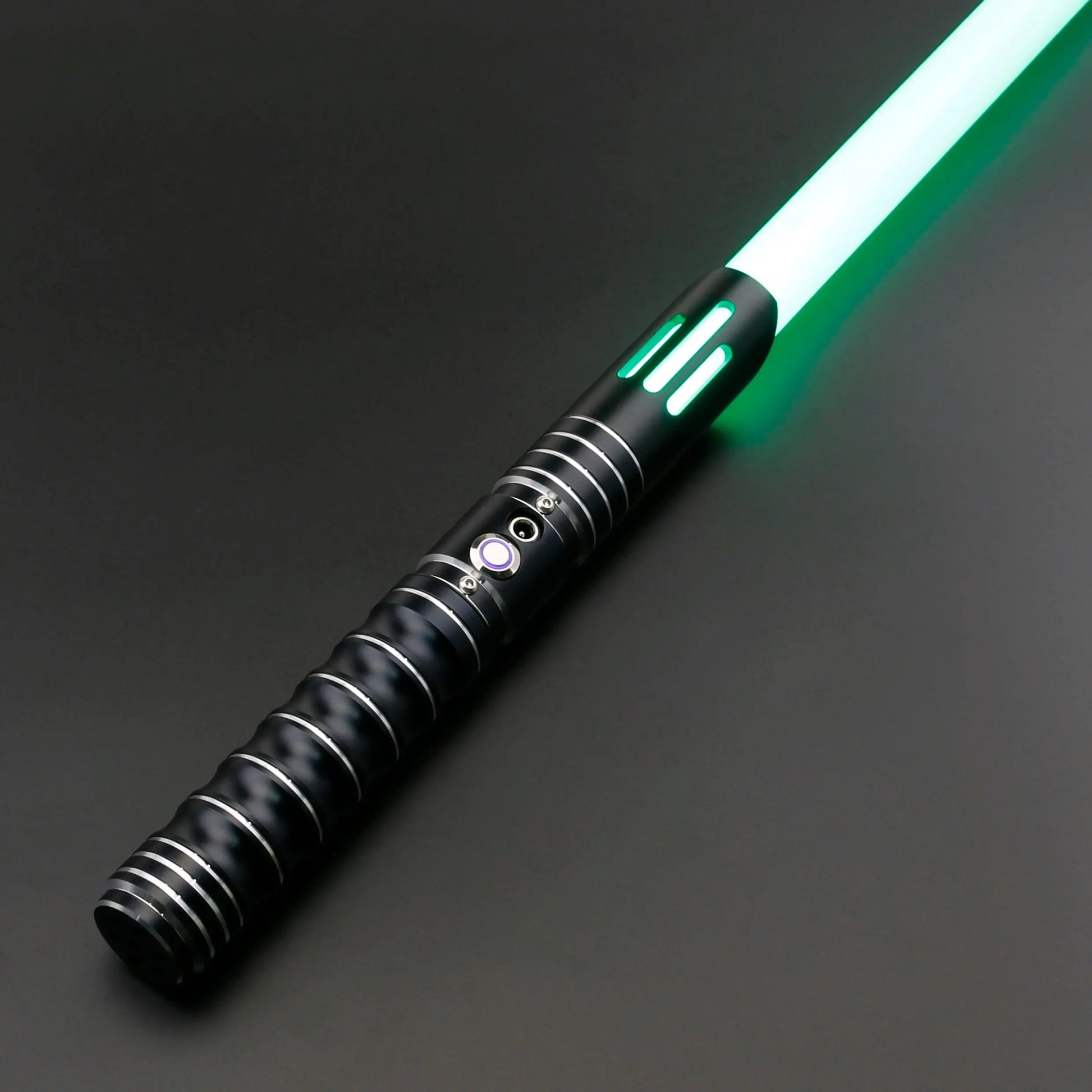 TXQSABER Heavy Dueling RGB / Neo Pixel Smooth Lightsaber Colors Changing Metal Hilt Lock up Blaster Laser Jedi Sword - Awesome Markeplace