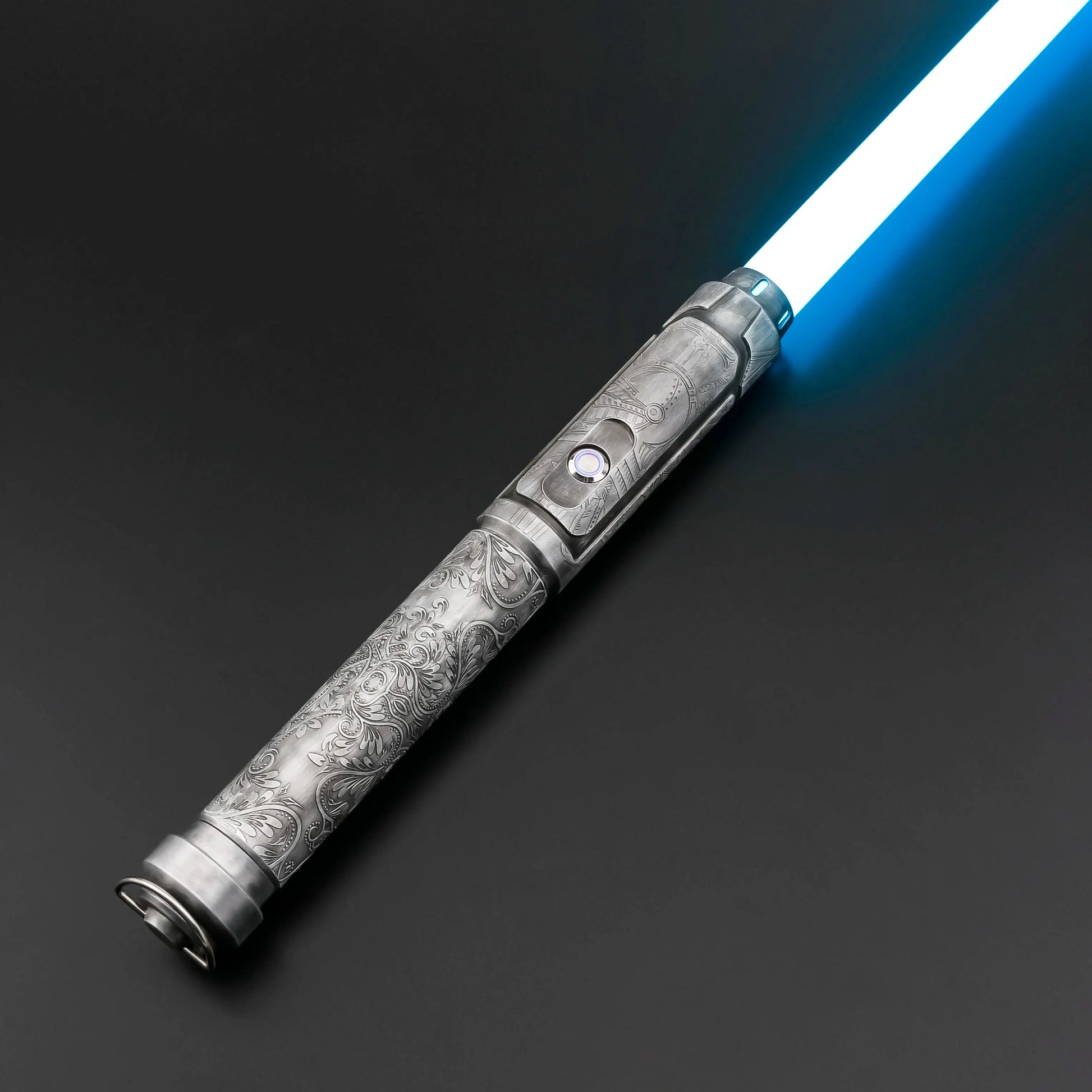 TXQSABER Heavy Dueling RGB / Neo Pixel Smooth Lightsaber Colors Changing Metal Hilt Lock up Blaster Laser Jedi Sword Awesome Markeplace