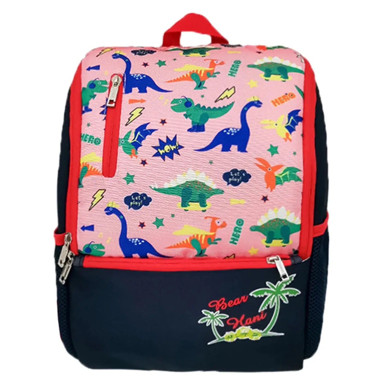 3D Cartoon Dinosaur Kids School Bags - Kindergarten Backpack for 3-5 Years Boys & Girl - Awesome Marketplace