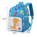 3D Cartoon Dinosaur Kids School Bags - Kindergarten Backpack for 3-5 Years Boys & Girl - Awesome Marketplace