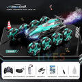 New 2.4G RC Car: Trendy Eight Wheels, Spray Twisting Flips, Remote Control Drift Stunt Toy for Kids & Adults, Gift Idea