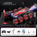 New 2.4G RC Car: Trendy Eight Wheels, Spray Twisting Flips, Remote Control Drift Stunt Toy for Kids & Adults, Gift Idea