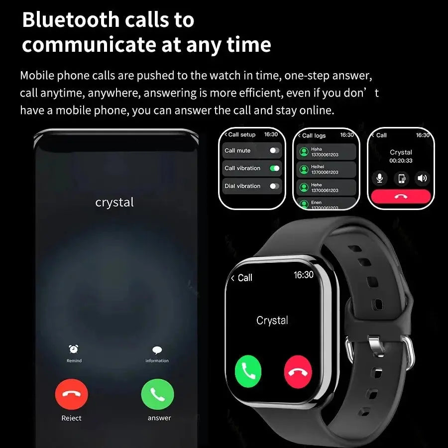 New GPS Smart Watch Men For Apple Watch Series 9 Always On Display Body Temperature BT Call NFC Women Smartwatch For IOS Android Awesome Marketplace